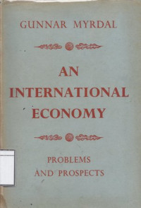 Image of An International Economy: Problems and prosepects