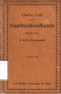 Image of Beknopte Leerboek der Staathuishoudkunde