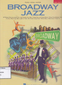 Image of Broadway jazz : Piano, Vocal, Guitar