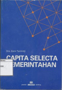 Image of Capita Selecta Pemerintahan