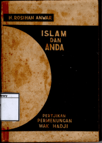 Image of Islam dan Anda: Pertjikan Permenungan Wak Hadji