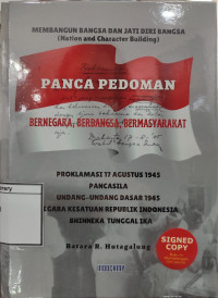 Image of Panca Pedoman Bernegara, Berbangsa, Bermasyarakat