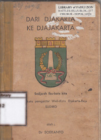Image of Dari djakarta ke djayakarta