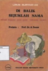 Image of Di Balik sejumlah Nama: Sebuah Tinjauan Puisi-puisi Indonesia Modern