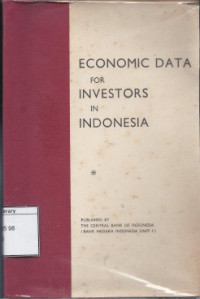 Image of Economic Data for Investors in Indonesia