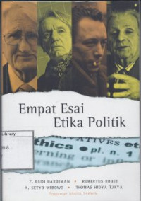 Image of Empat Esai Etika Politik