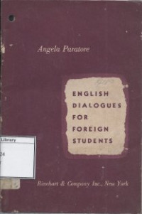 Image of English Dialogues for Foreign Students