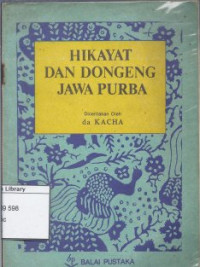 Image of Hikayat dan Dongeng Jawa Purba