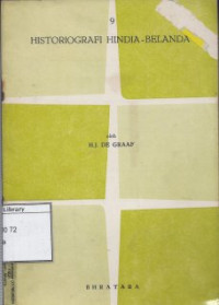 Image of Historiografi Hindia-Belanda