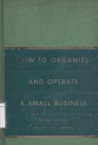 Image of How to Organize and Operate a Small Business