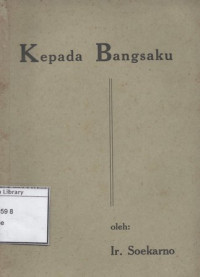 Image of Kepada Bangsaku