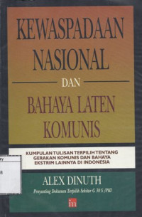 Image of Kewaspadaan Nasional dan Bahaya Laten Komunis