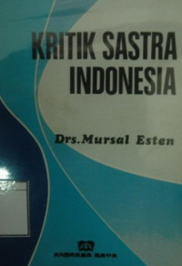 Image of Kritik Sastra Indonesia