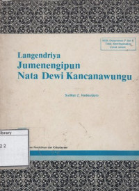 Image of Langendriya Jumenengipun Nata Dewi Kancanawungu