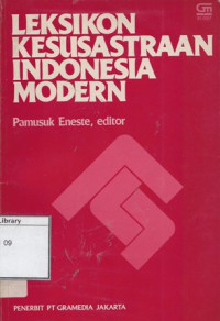 Image of Leksikon Kesusastraan Indonesia Modern