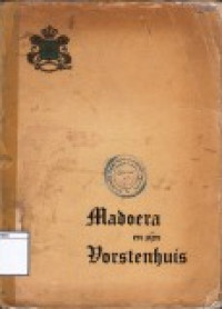 Image of Madoera en Zijn Vorstenhuis