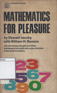 Image of Mathematics for Pleasure