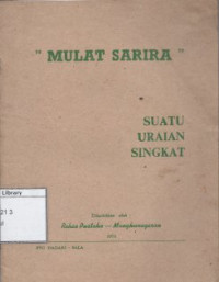 Image of Mulat Sarira