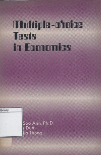 Image of Multiple-Choice Tests in Economics