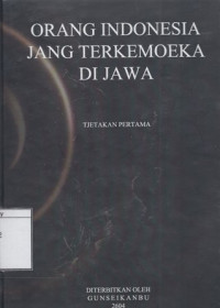 Image of Orang Indonesia jang Terkemoeka di Jawa
