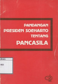 Image of Pandangan Presiden Soeharto tentang Pancasila