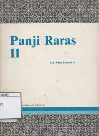 Image of Panji Raras II