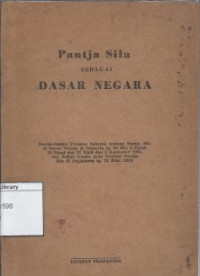 Image of Panjta Sila Sebagai Dasar Negara