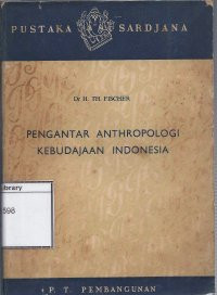 Image of Pengantar Anthropologi Kebudajaan Indonesia