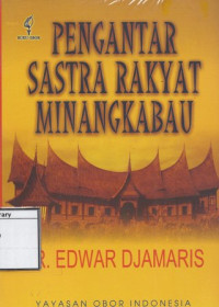 Image of Pengantar Sastra Rakyat Minangkabau