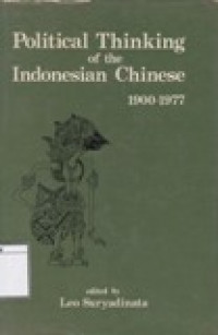Image of Political Thinking of the Indonesian Chinese 1900-1977: A Sourcebook