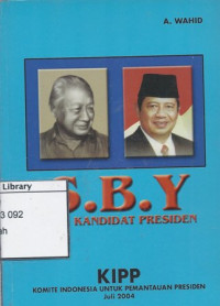 Image of S.B.Y. Sang Kandidat Presiden