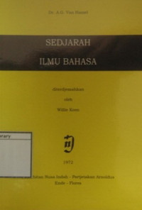 Image of Sedjarah Ilmu Bahasa