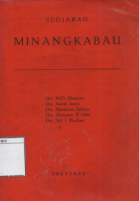 Image of Sedjarah Minangkabau