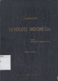 Image of Sedjarah revolusi Indonesia