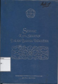 Image of Senarai Kata Serapan dalam Bahasa Indonesia