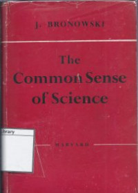 Image of The Common Sense of Science