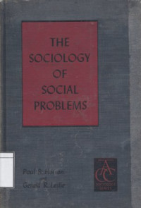 Image of The Sociology of Social Problems