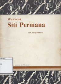 Image of Wawacan Siti Permana