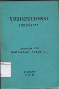 Image of Yurisprudensi Indonesia